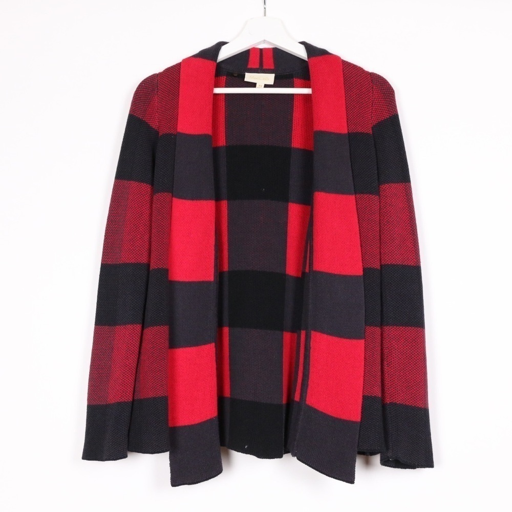 ModCloth Buffalo Plaid Cardigan
